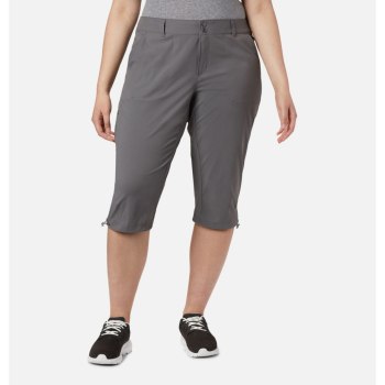 Columbia Saturday Trail II Knee Pant Plus Sizes, Pantalones Grises Para Mujer | 305769-LOE